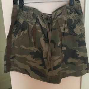 Camo skirt from J.Crew